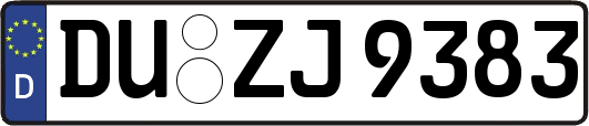 DU-ZJ9383