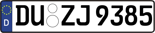 DU-ZJ9385