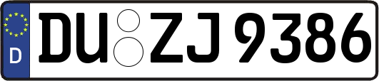 DU-ZJ9386