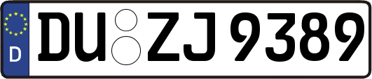 DU-ZJ9389