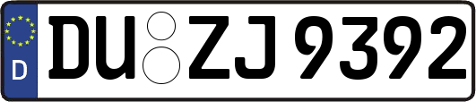 DU-ZJ9392