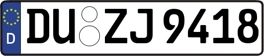 DU-ZJ9418
