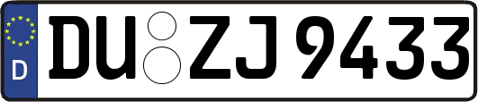 DU-ZJ9433