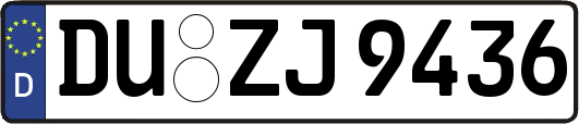 DU-ZJ9436