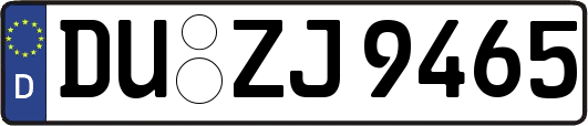 DU-ZJ9465