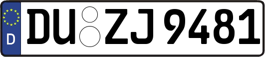 DU-ZJ9481
