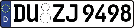 DU-ZJ9498