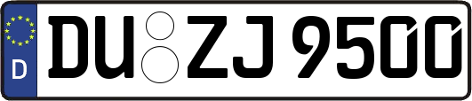 DU-ZJ9500