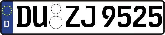 DU-ZJ9525
