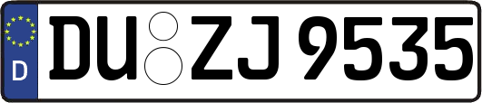 DU-ZJ9535