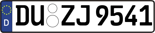 DU-ZJ9541