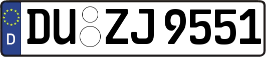 DU-ZJ9551