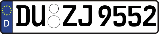 DU-ZJ9552