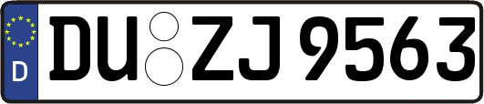 DU-ZJ9563