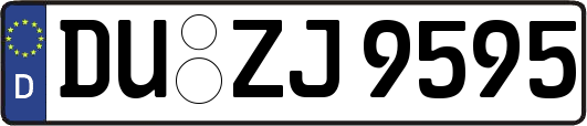DU-ZJ9595