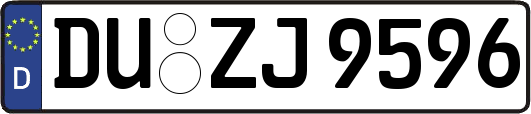 DU-ZJ9596