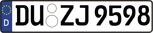 DU-ZJ9598