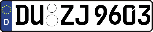 DU-ZJ9603