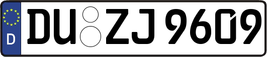 DU-ZJ9609