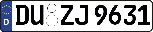 DU-ZJ9631