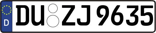 DU-ZJ9635