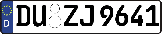 DU-ZJ9641