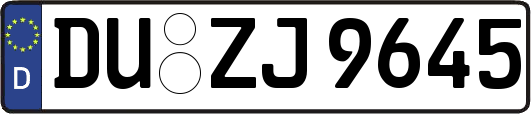 DU-ZJ9645