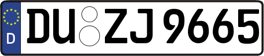 DU-ZJ9665