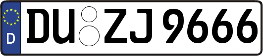 DU-ZJ9666