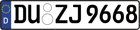 DU-ZJ9668