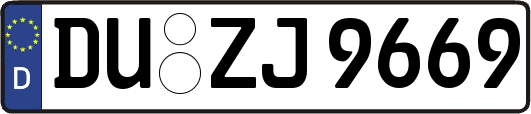 DU-ZJ9669