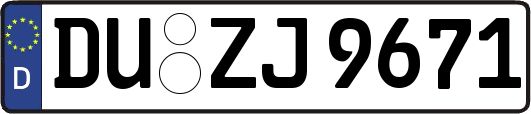 DU-ZJ9671