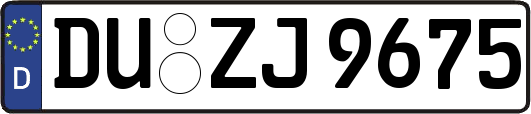 DU-ZJ9675