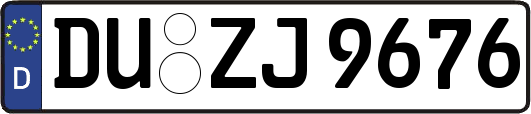 DU-ZJ9676