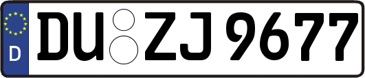 DU-ZJ9677