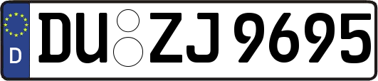DU-ZJ9695