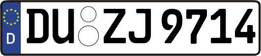 DU-ZJ9714