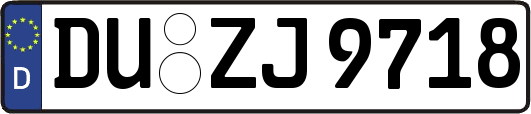 DU-ZJ9718