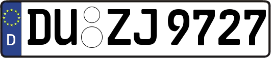 DU-ZJ9727