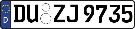 DU-ZJ9735