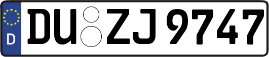 DU-ZJ9747