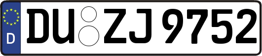 DU-ZJ9752