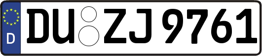 DU-ZJ9761