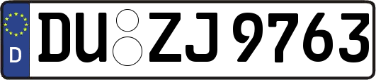 DU-ZJ9763