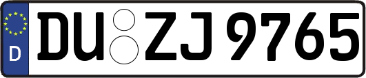 DU-ZJ9765