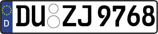 DU-ZJ9768