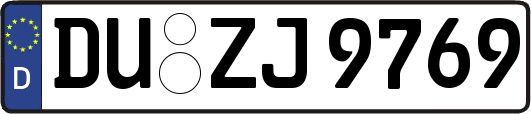 DU-ZJ9769