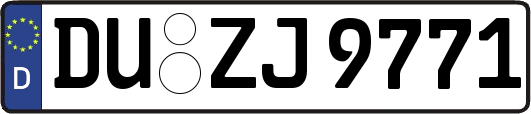 DU-ZJ9771