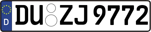 DU-ZJ9772
