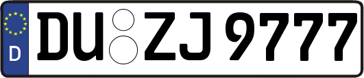 DU-ZJ9777